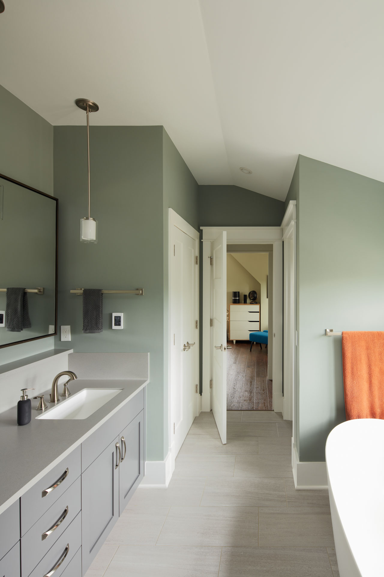 View From Master Bathroom Guest bathroom